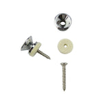 Chrome Strap Button For Guitar