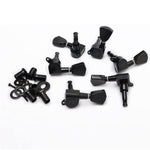 3x3 Guitar Tuning Pegs Tulip Sealed Machine Head Black or Gold