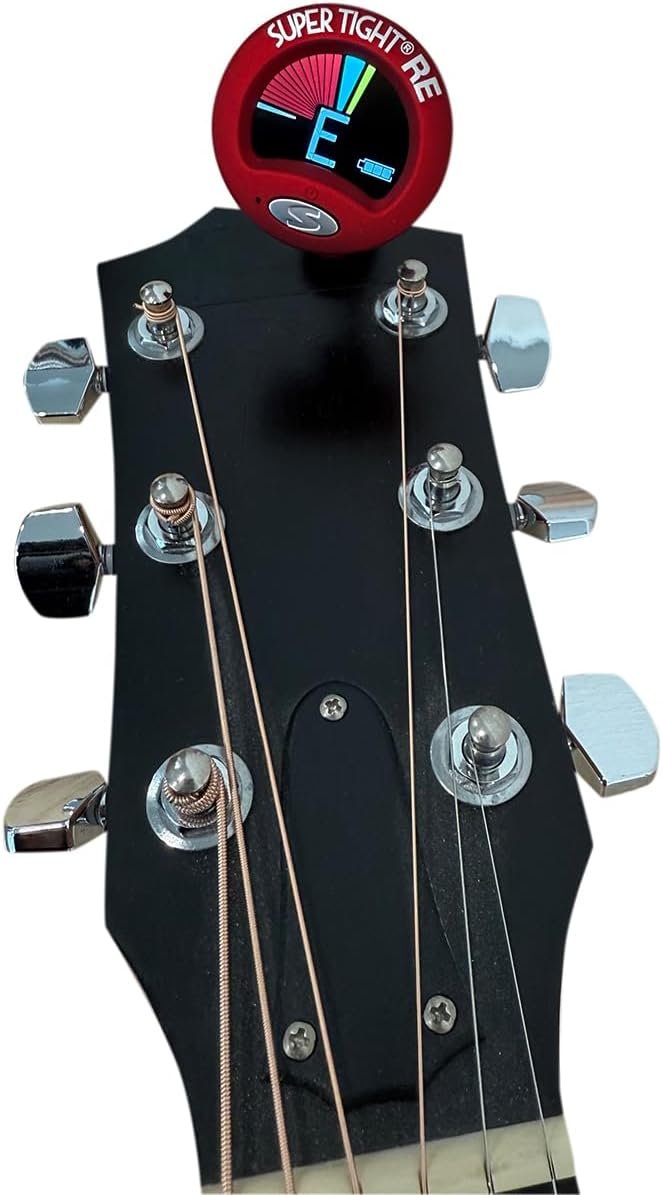 Rechargeable Snark Guitar Instrument Tuner ST-2 Super Tight Chromatic Red ST2 2 Pack RE