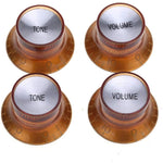 Imperial Top Hat Bell Reflector Guitar Knobs for Les Paul
