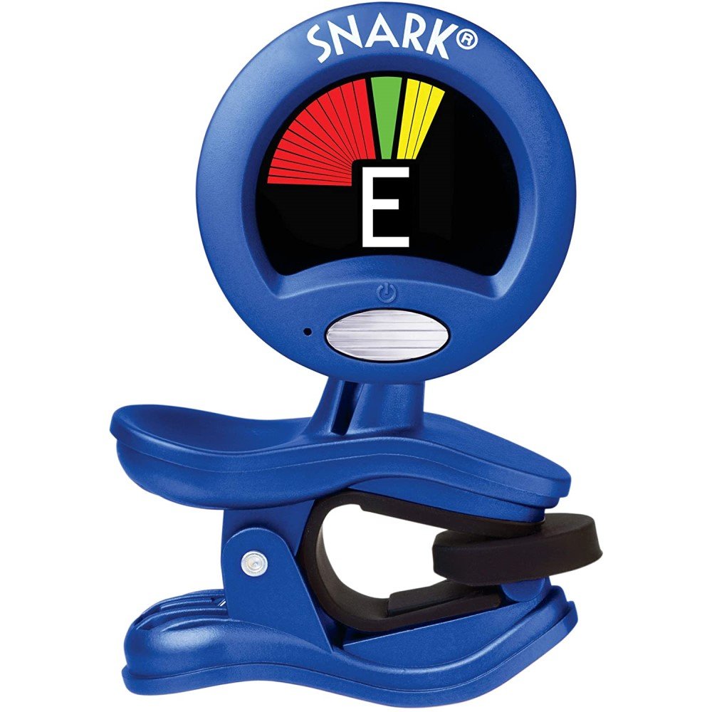 Rechargeable Snark Guitar Bass Instrument Tuner Clip On Chromatic SN1X Blue RE
