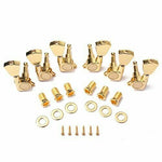 3x3 Guitar Tuning Pegs Tulip Sealed Machine Head Black or Gold