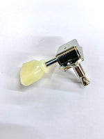 Kluson 3x3 Guitar Tuning Pegs LP Machine Heads Tuners Nickel Pearl KD-3-NPK Used Good Condition