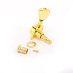 3x3 Guitar Tuning Pegs Tulip Sealed Machine Head Black or Gold