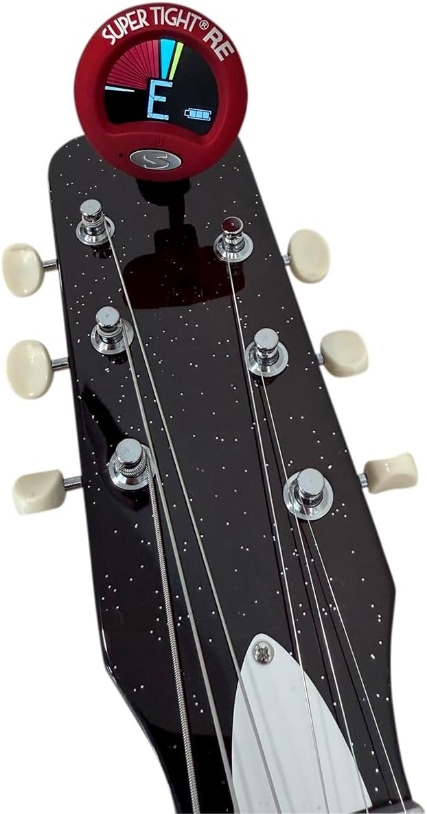 Rechargeable Snark Guitar Instrument Tuner ST-2 Super Tight Chromatic Red ST2 2 Pack RE