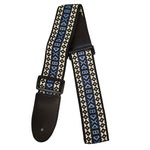 Guitar Strap Bohemian Style Embroidery Cotton Electric Acoustic Adjustable Soft
