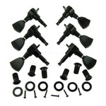 3x3 Guitar Tuning Pegs Tulip Sealed Machine Head Black or Gold