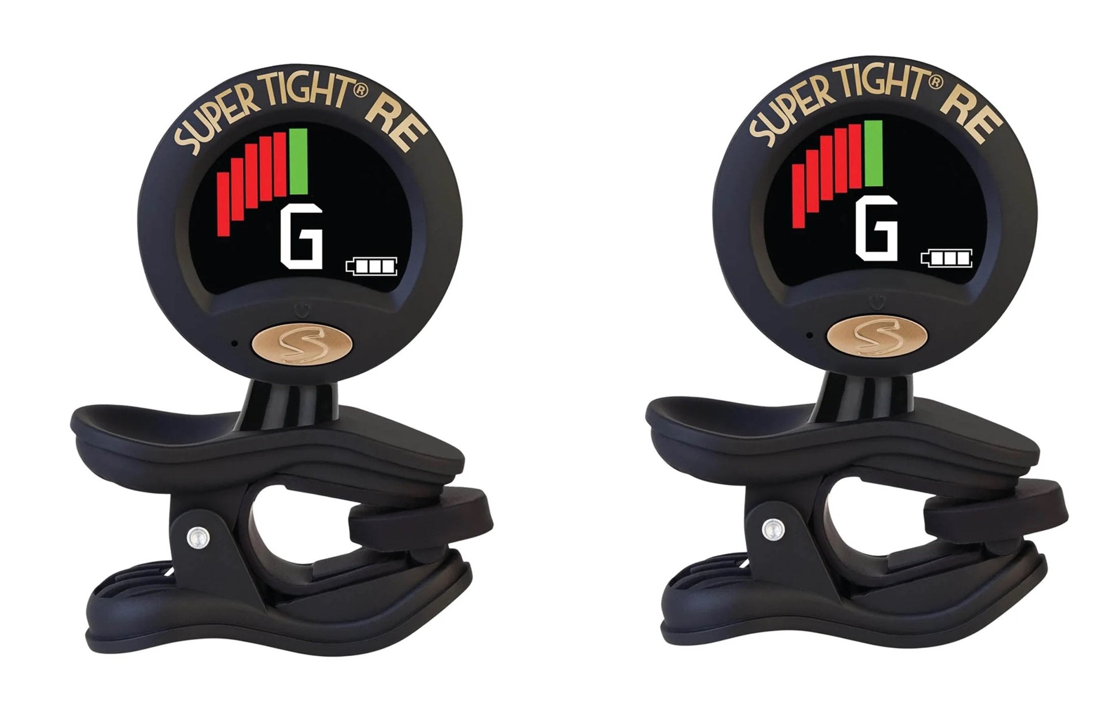 Rechargeable Snark Guitar Tuner Instrument ST-8 All High Definition Display 2pk RE
