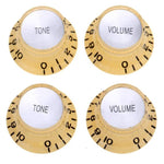 Imperial Top Hat Bell Reflector Guitar Knobs for Les Paul