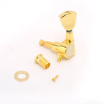 3x3 Guitar Tuning Pegs Tulip Sealed Machine Head Black or Gold