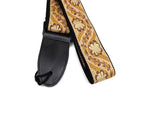 Guitar Strap Bohemian Style Embroidery Cotton Electric Acoustic Adjustable Soft