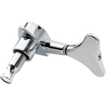 4-in-line Right Handed Bass Tuning Pegs, Chrome