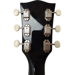Wilkinson Vintage Style 3x3 Guitar Tuning Pegs, Nickel/Cream