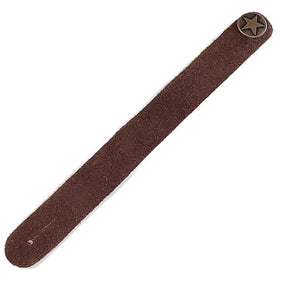 Genuine Leather Star Guitar Strap Hook Button