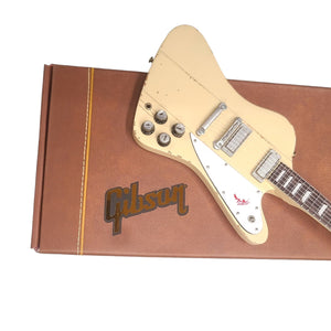 Axe Heaven Johnny Winter 1963 Firebird V Mini Guitar Replica Distressed Miniature Guitar