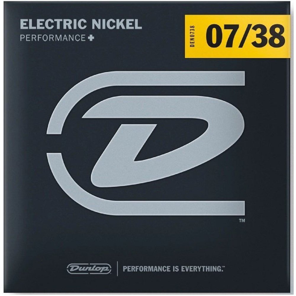 Dunlop DEN0738 Performance Plus Nickel Electric Guitar Strings
