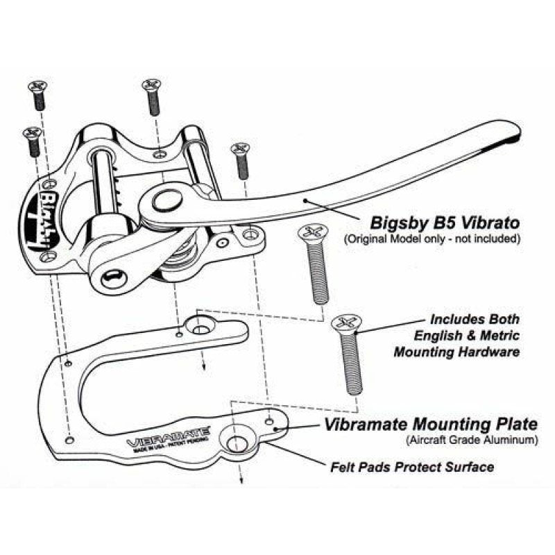Vibramate V5 Model Quick Mount Kit
