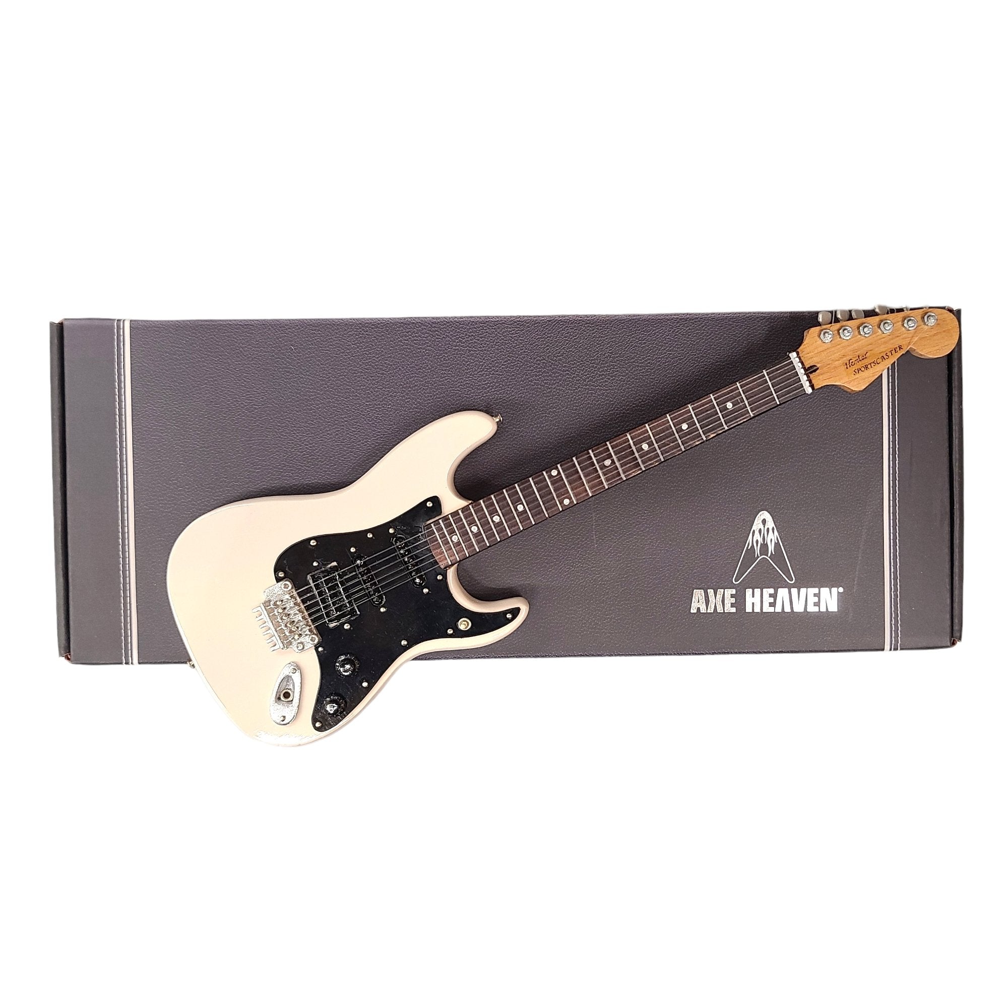 Axe Heaven Alex Lifeson Hentor Sportscaster Mini Guitar Replica, AL-280