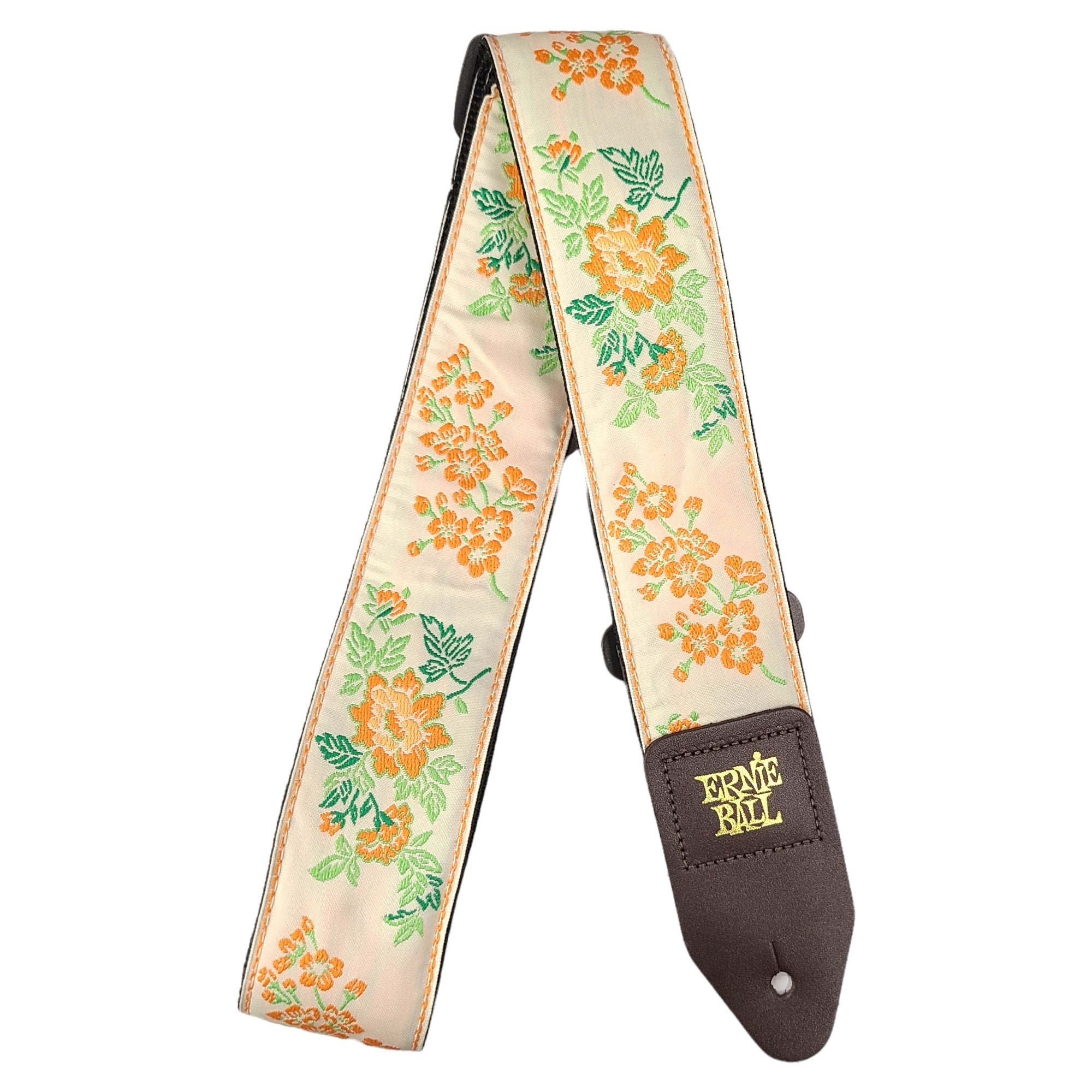 Ernie Ball Jacquard Guitar Strap 2 Inch Various Color Amber Meadow