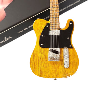 Axe Heaven 6" 50s Blonde Tele Mini Guitar Replica Ornament