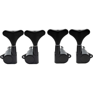 2x2 Sealed Bass Tuning Pegs, Black