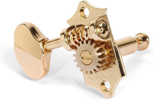 Grover 18:1 Sta-Tite 3+3 Tuning Machines for Solid Peghead, Gold (V97-18GA)