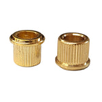 Kluson 6mm Tuner Bushings For Deluxe Or Supreme Series Tuning Machines, Gold