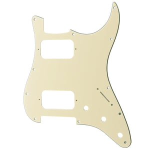 Pickguard For HH Humbucker Strat Guitar Rounded Corner