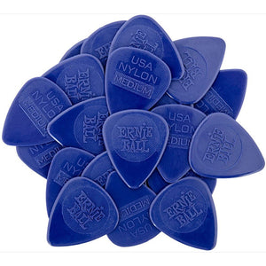 50pk Ernie Ball Nylon Picks (Thin, Medium, or Hard)