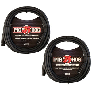 Pig Hog 15ft High Performance 8mm XLR Microphone Cable