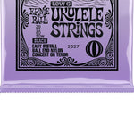 Ernie Ball Concert & Tenor Nylon Ball End Ukulele Strings Wound G, Black (P02327)
