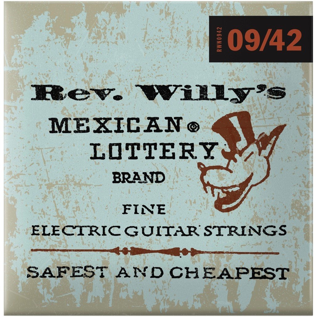 Dunlop Reverend Willy's Electric Guitar Strings .009-.042