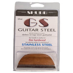 Shubb Steel Guitar Slide with Hardwood Handle - Stainless Steel