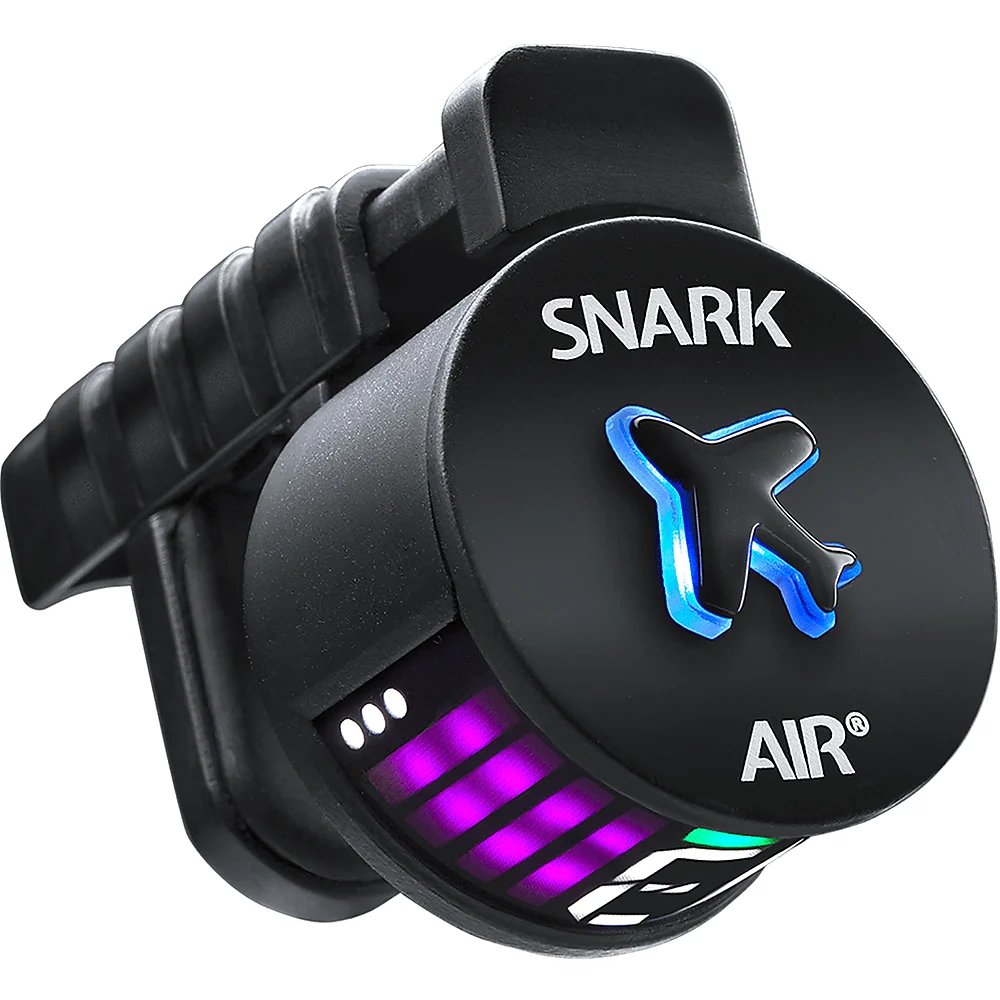 Snark Air Rechargeable Chromatic Clip-On Tuner, AIR-1
