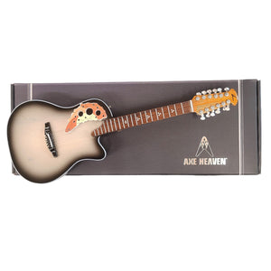 Axe Heaven Melissa Etheridge 12 String Ovation Acoustic Mini Guitar Replica, ME-578