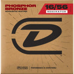 Dunlop DOP1656 Phosphor Bronze Resonator Strings, .016-.056