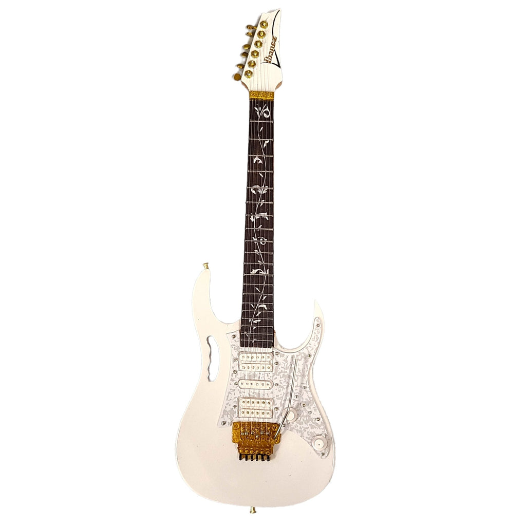 Axe Heaven Steve Vai Signature White Jem Mini Guitar Replica, SV-130