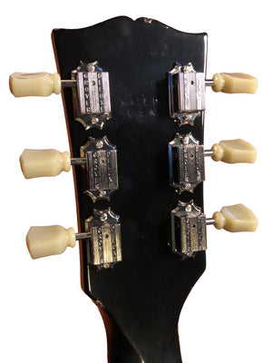 Grover 135N 3x3 Vintage Guitar Tuning Pegs, Nickel/Keystone
