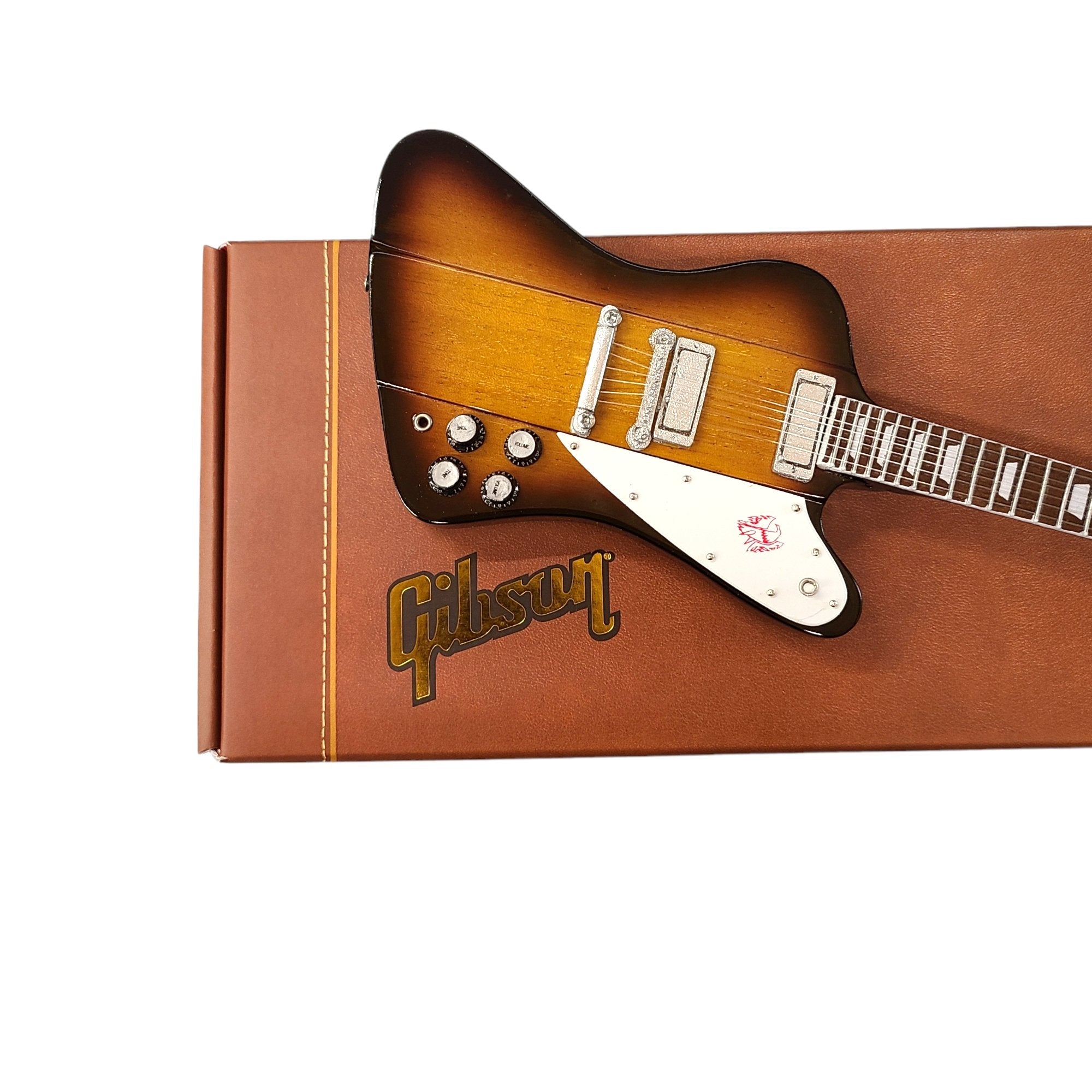 Axe Heaven Gibson Firebird V Vintage Sunburst Mini Guitar Replica GG-425