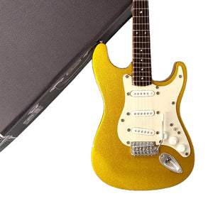 Axe Heaven Gold Finish Licensed Fender Strat Mini Guitar Replica FS-020