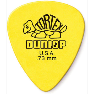 Dunlop Guitar Picks Tortex Standard .73mm 12 Picks Acoustic Electric 3 Pack