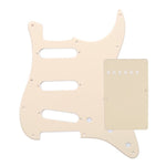 Pickguard and Backplate for SSS Stratocaster Guitar