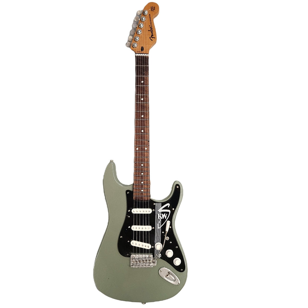 Axe Heaven Kenny Wayne Shepherd Green Fender Strat Mini Guitar Replica KS-555