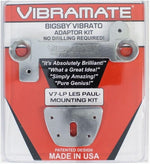 Vibramate V7-LP Mounting Kit for Bigsby B7 Carved Top Les Paul Guitars, Chrome