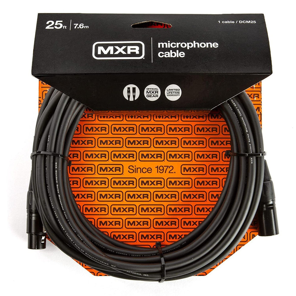 Dunlop MXR Microphone Cable, 25 ft
