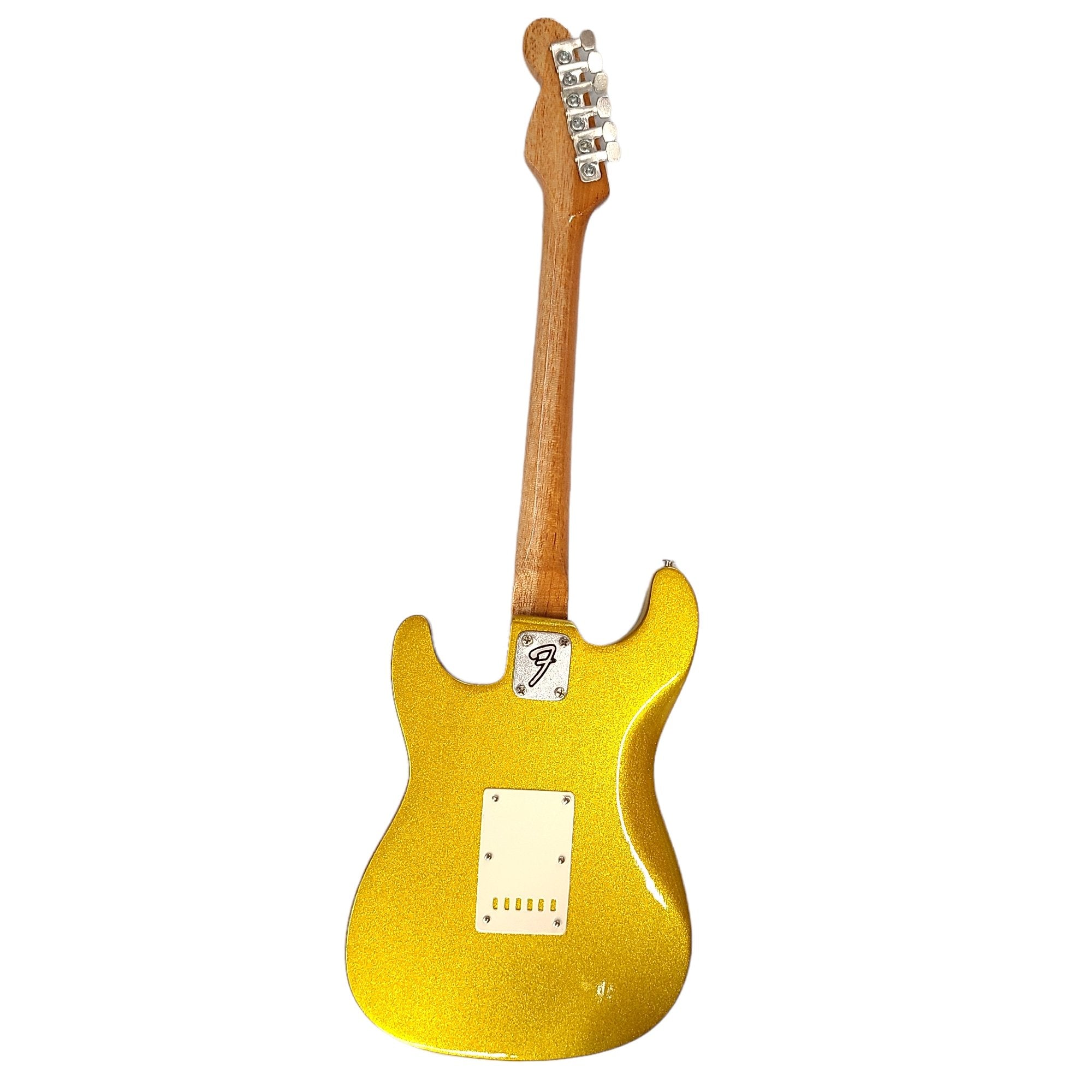 Axe Heaven Gold Finish Licensed Fender Strat Mini Guitar Replica FS-020