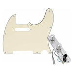 Pickguard and Loaded Control Plate For Telecaster Guitar