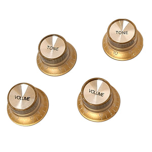 Metric Hat Control Guitar Knobs for Les Paul