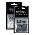 Ernie Ball Guitar Picks Prodigy Delrin Mini Electric Black 1.5mm 9200 6 Pack