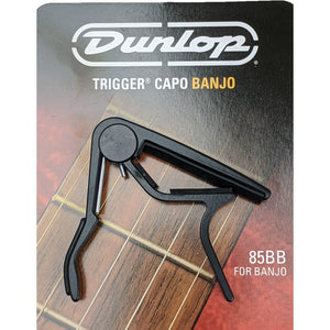 Dunlop 85BB Trigger Capo Banjo, Black